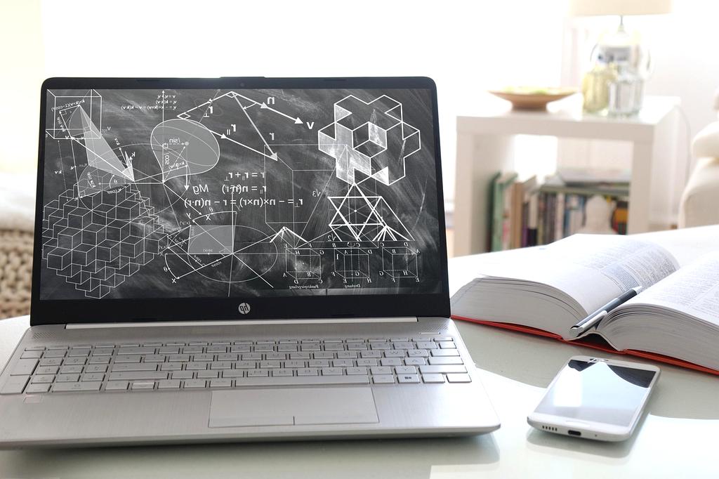 Person interacting with AI virtual coach on tablet screen